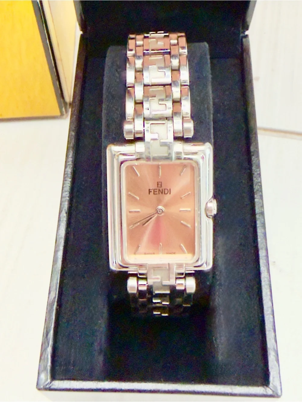 New Fendi Vintage  Silver / Rose Gold Watch
